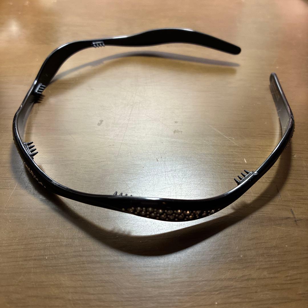 アレクサンドルドゥパリ　流線形ストーンカチューシャ　新品