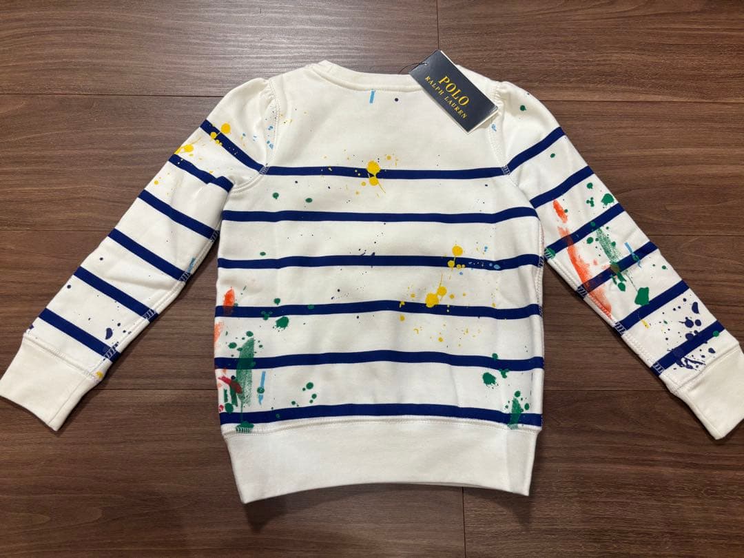 【新品未使用タグ付】ラルフローレン　ポロベア　トレーナー ラルフ110cm 4T