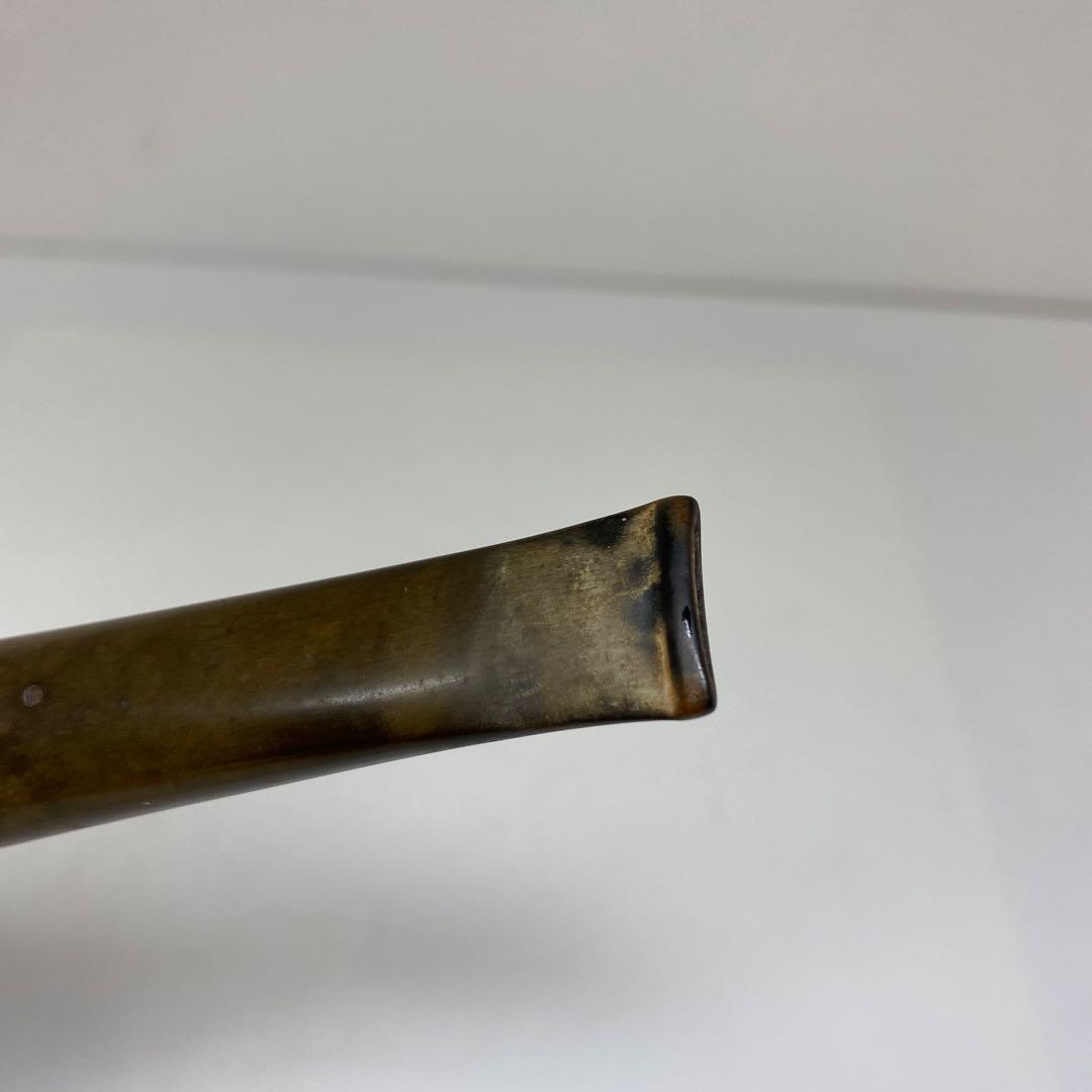 375（K9）刻印 金金具 水牛口 パイプ 57g 東さ7-0528☆1F