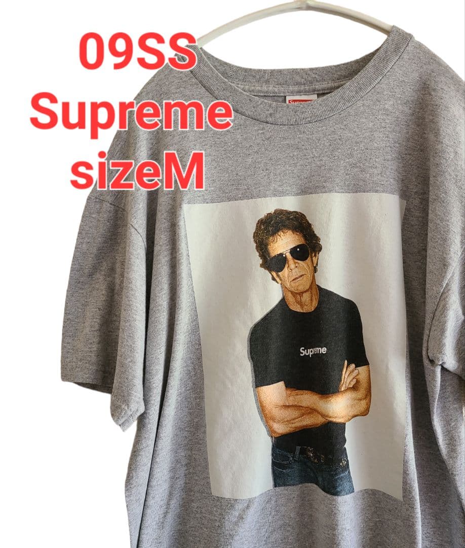 09SS Supreme Lou Reed Tee sizeM グレー