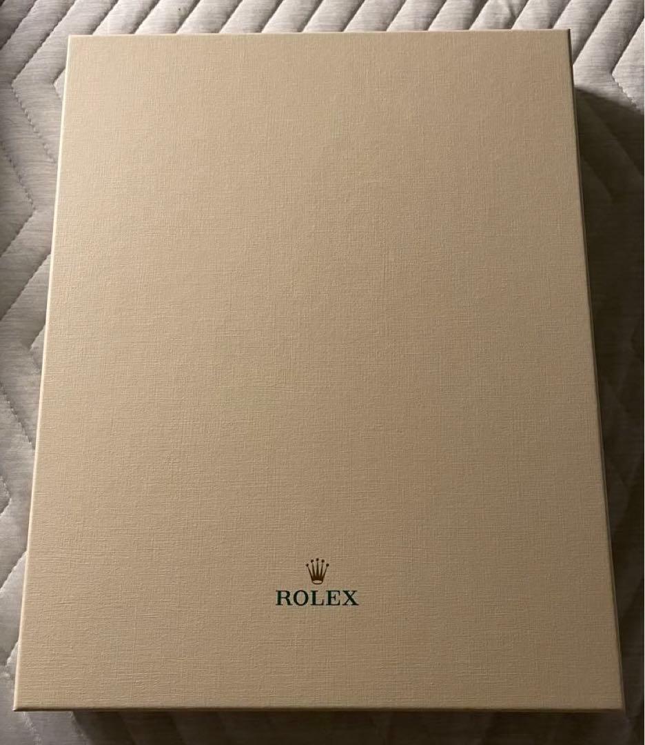 ロレックス 公式ノベルティ カランダッシュボールペン&A4用革ノート