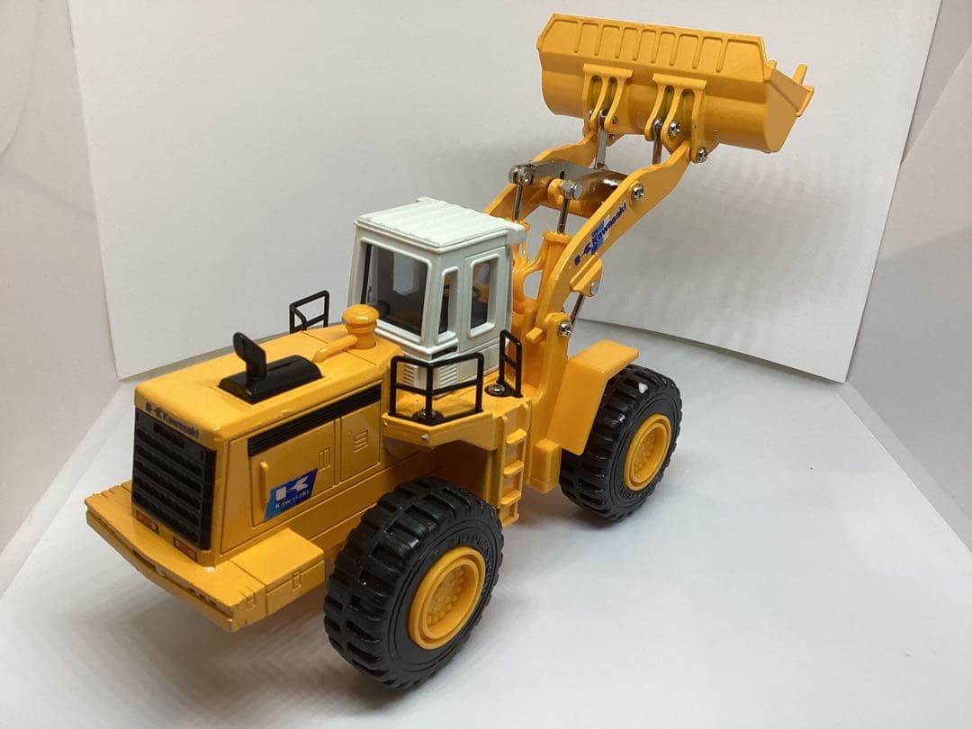 ヨネザワ　ダイヤペットミニカーK-25 川崎ホイールローダ 90Z-III絶版品