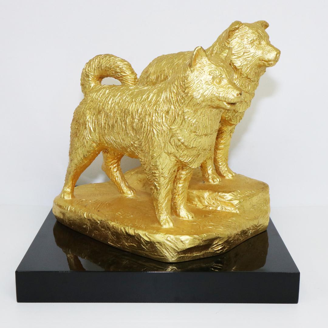 富永直樹 タロジロ ブロンズ製 金箔仕上げ