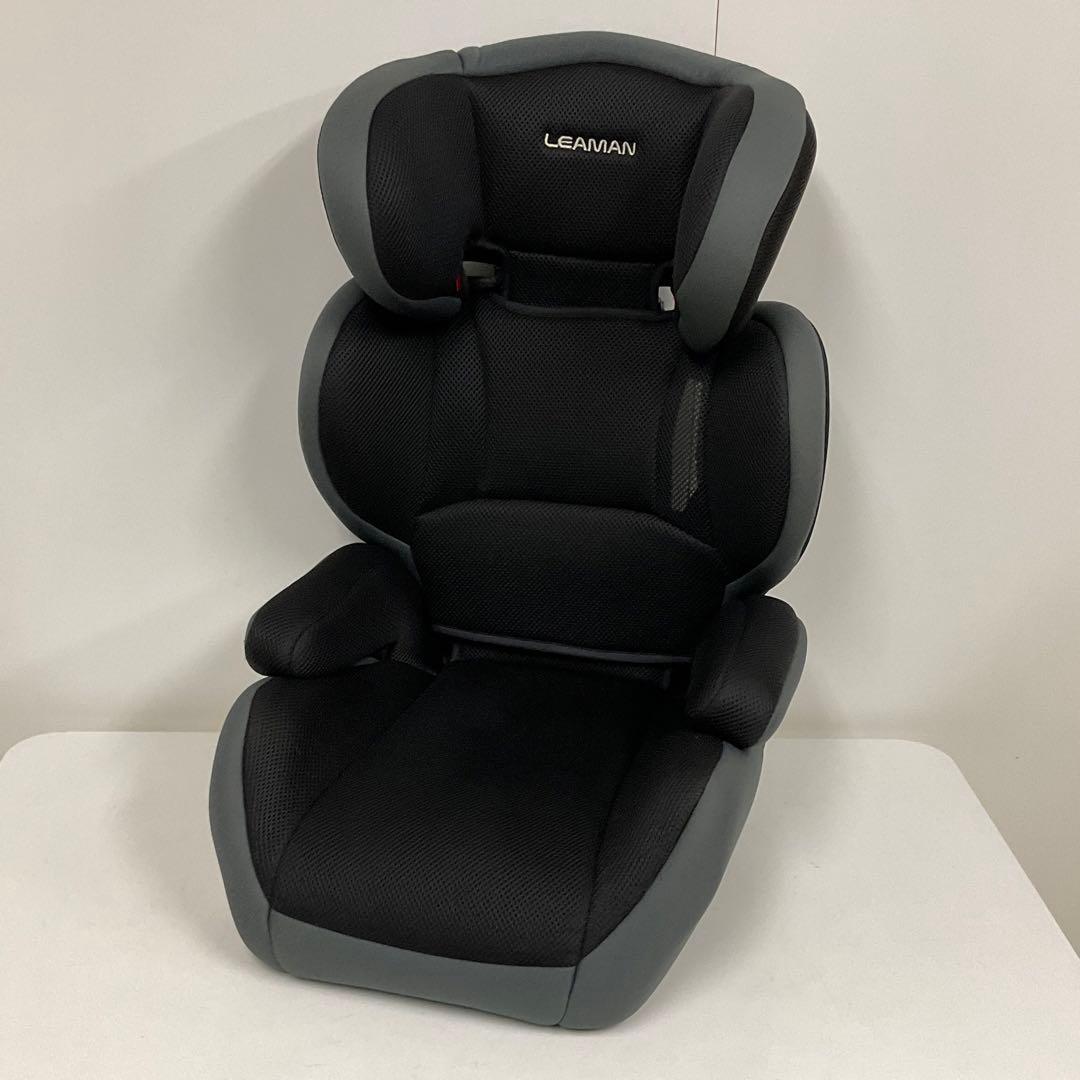 綺麗！LEAMAN リーマン ジュニアシート ハイバックジュニア 2点セット！