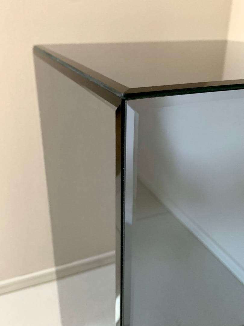 廃盤品◾️BoConcept ミラーテーブル グレー ボーコンセプトサイド