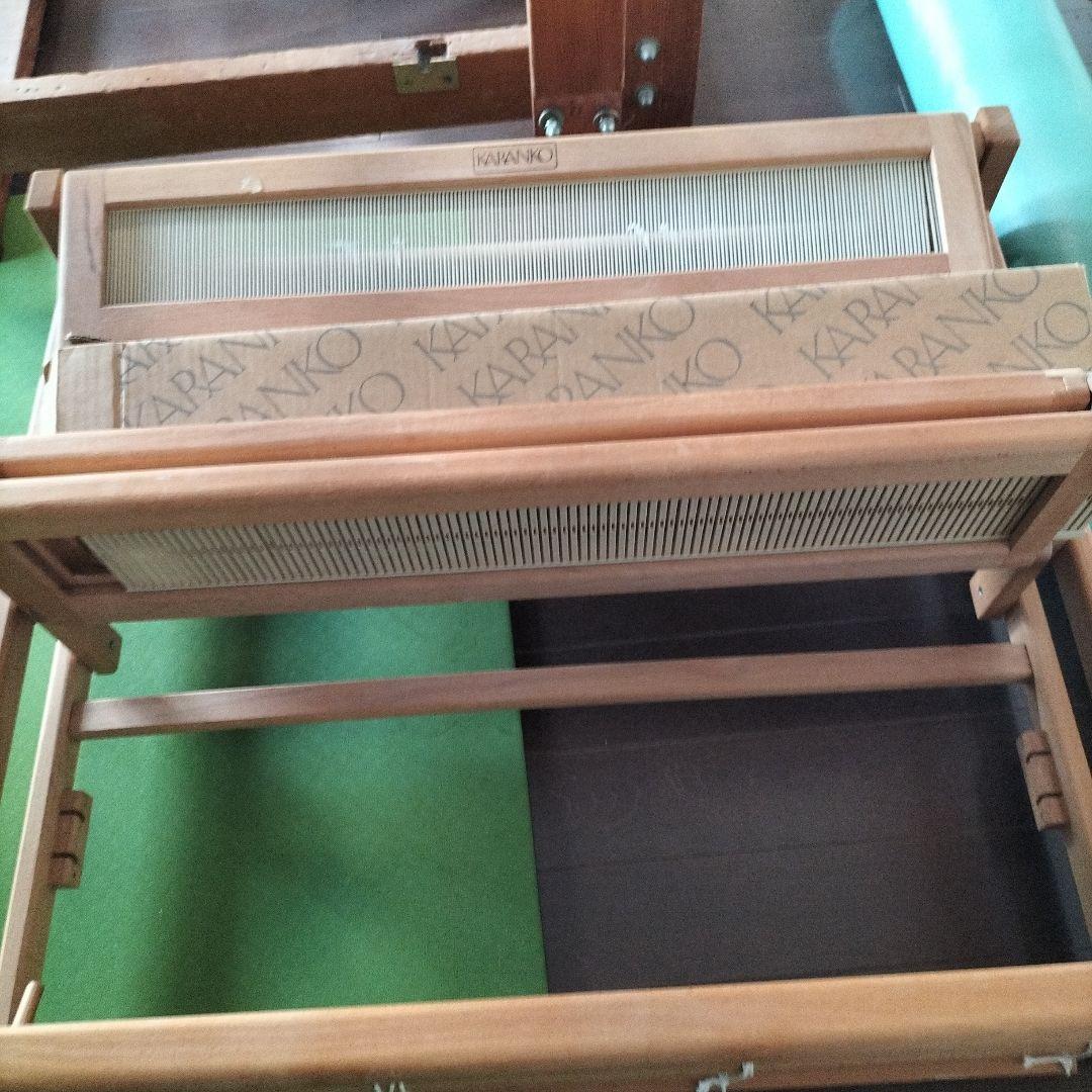 KARANVO 木製 卓上手織り機