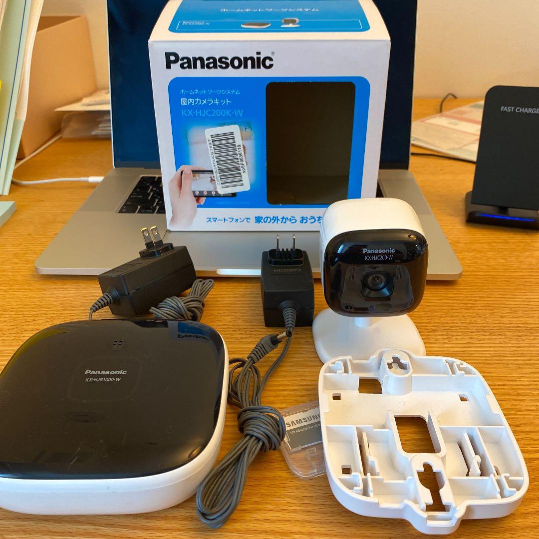 パナソニック 屋内カメラキット KX-HJC200K-W 新品 通販