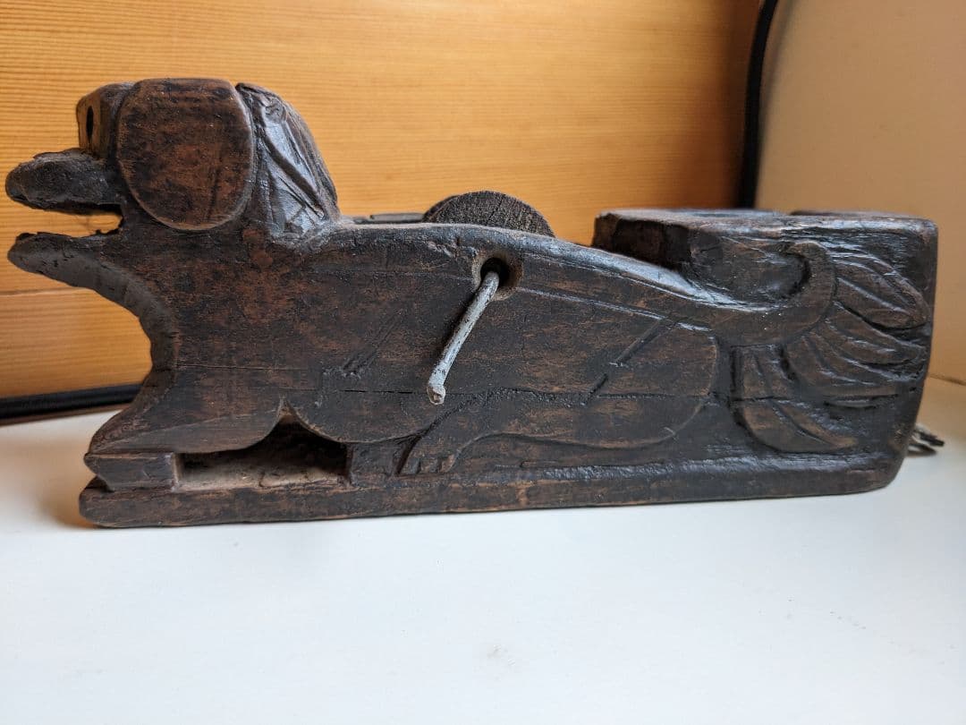 骨董 かわいい犬の墨壺