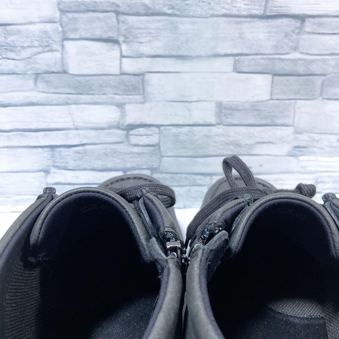 新品タグ REGAL リーガルウォーカー 革靴 モカシン 軽量 黒 25.5