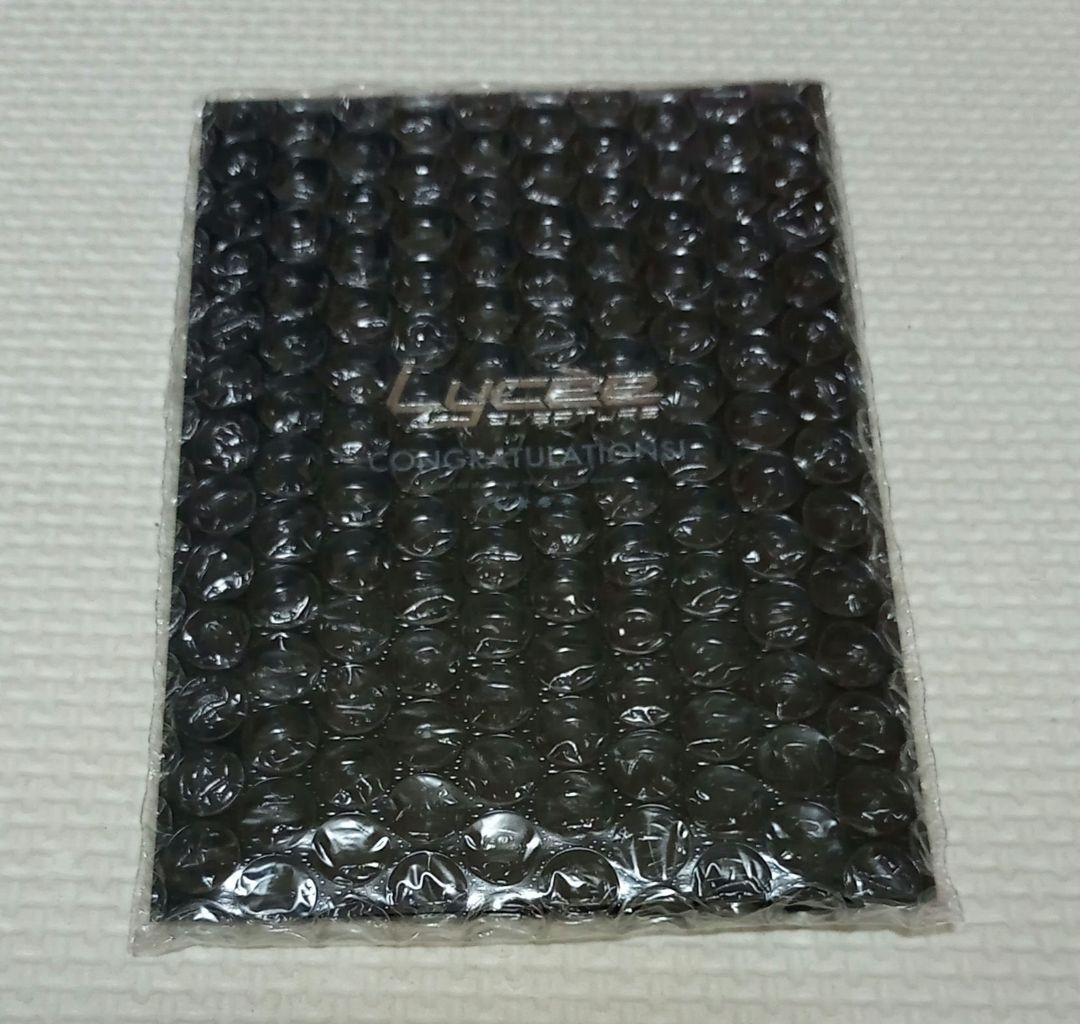 三枝アヤメ（三枝アヤメさん）直筆サインカード　Lycee ポイントキャンペーン