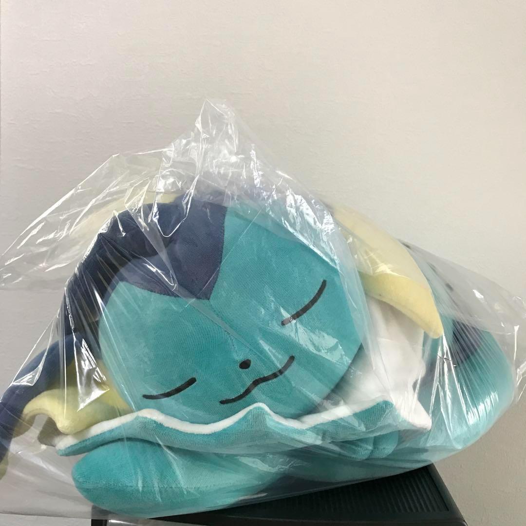 【美品】ポケモンセンター ぬいぐるみ すやすやシャワーズ