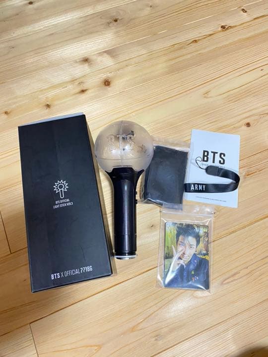 BTS ショップ 公式ペンライト ver3 アミボム ケース付き BTS ペン