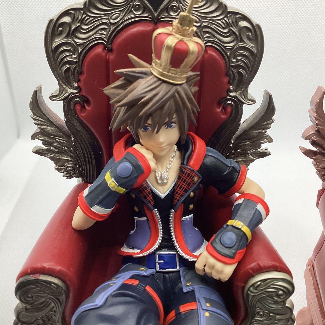 キングダムハーツ 一番くじ A賞ソラ B賞カイリ スタチュー フィギュア