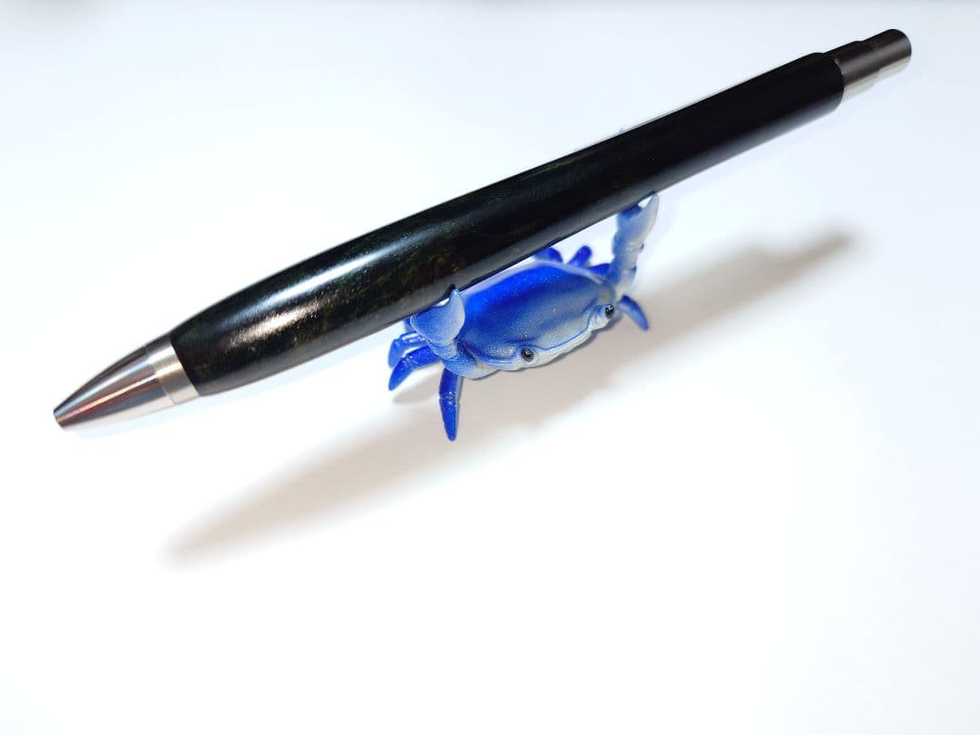 ウッドペンクラフト　杉瘤・国産摺り漆「織部（おりべ）」ボールペン