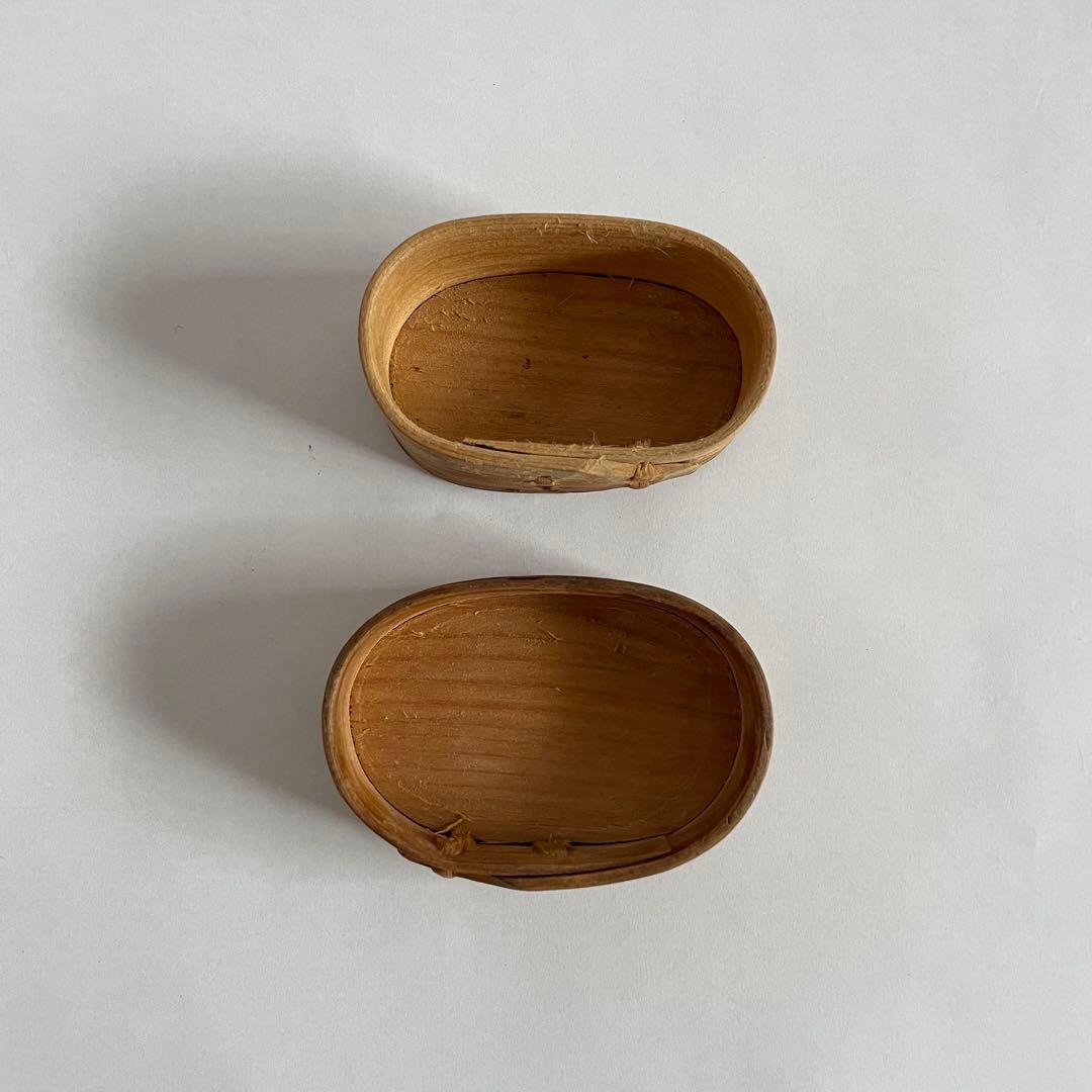 北欧ビンテージ ボックス 曲木の箱 蓋付き / スウェーデン