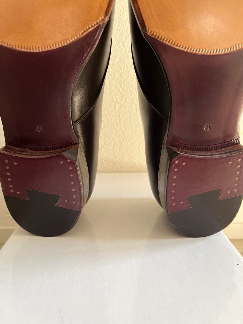 【新品】F.LLI Giacometti FG603 GRIGIA ダブルモンク