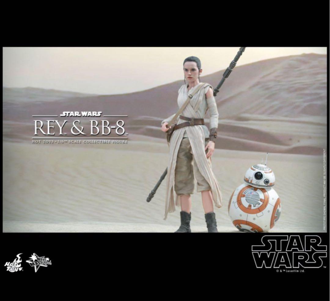 【新品未展示】 『スター・ウォーズ／フォースの覚醒』レイ＆ＢＢ-８（２体セット）