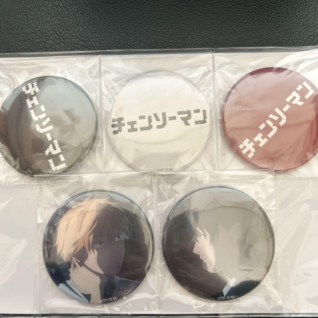 チェンソーマン 早川アキ BASE 極楽湯 まねきねこ PLAZA 缶バッジ