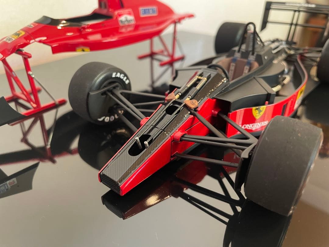 TAMIYA製 Ferrari F189 モデル 完成品フィギュア付