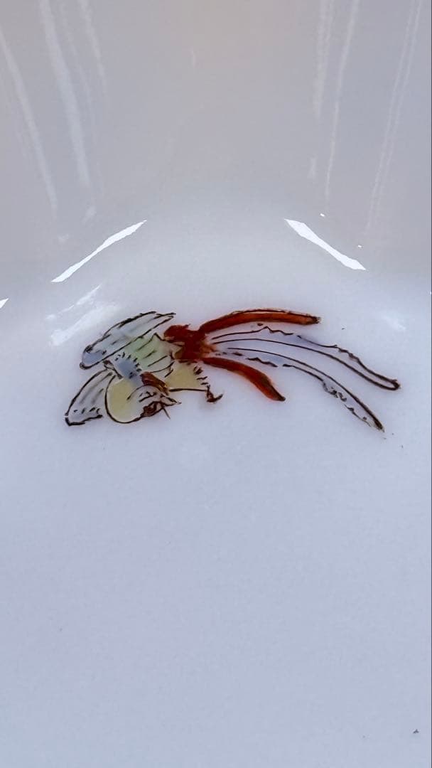 大正～昭和初期　十二代　酒井田柿右衛門　牡丹鳳凰画　揃物　渦福　共箱　合資会社