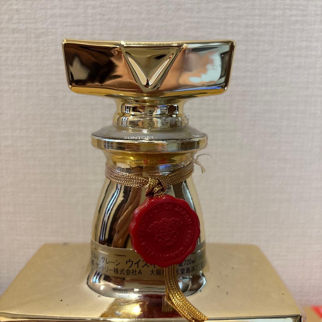 サントリー ウイスキー ローヤル ゴールドボトル 富士山 松竹梅鶴 金ボトル