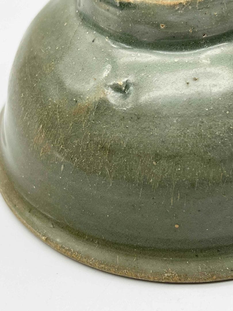 宋から元時代 青磁 龍泉窯暗刻模様弦文碗 鉢 茶碗 唐