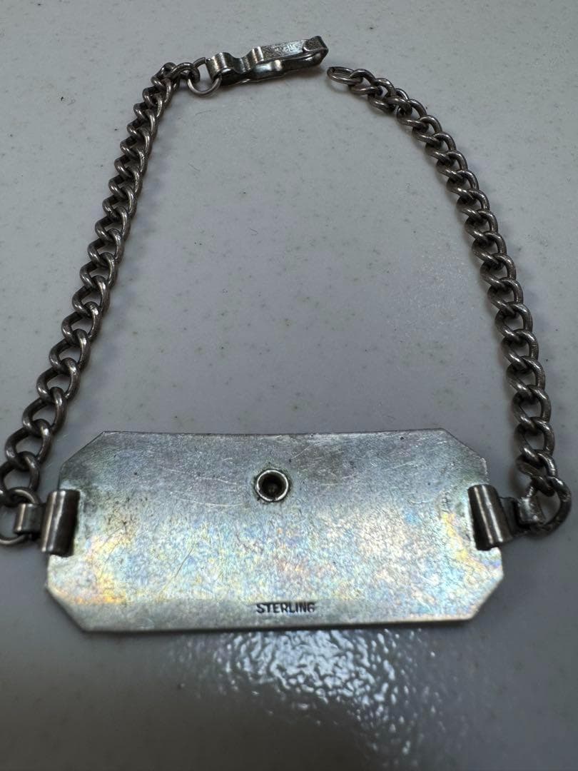 米軍 実物 SWEETHEART JEWELRY IDブレスレット