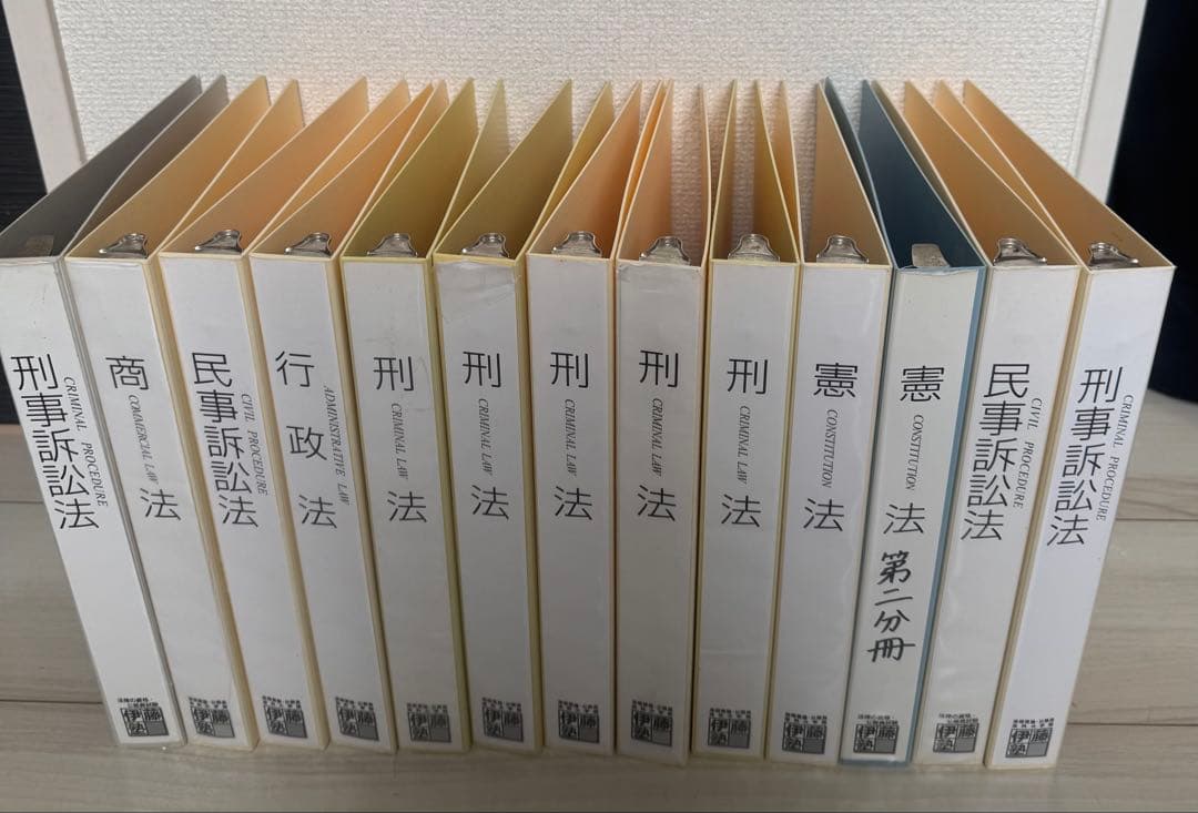 伊藤塾 バインダー 13冊