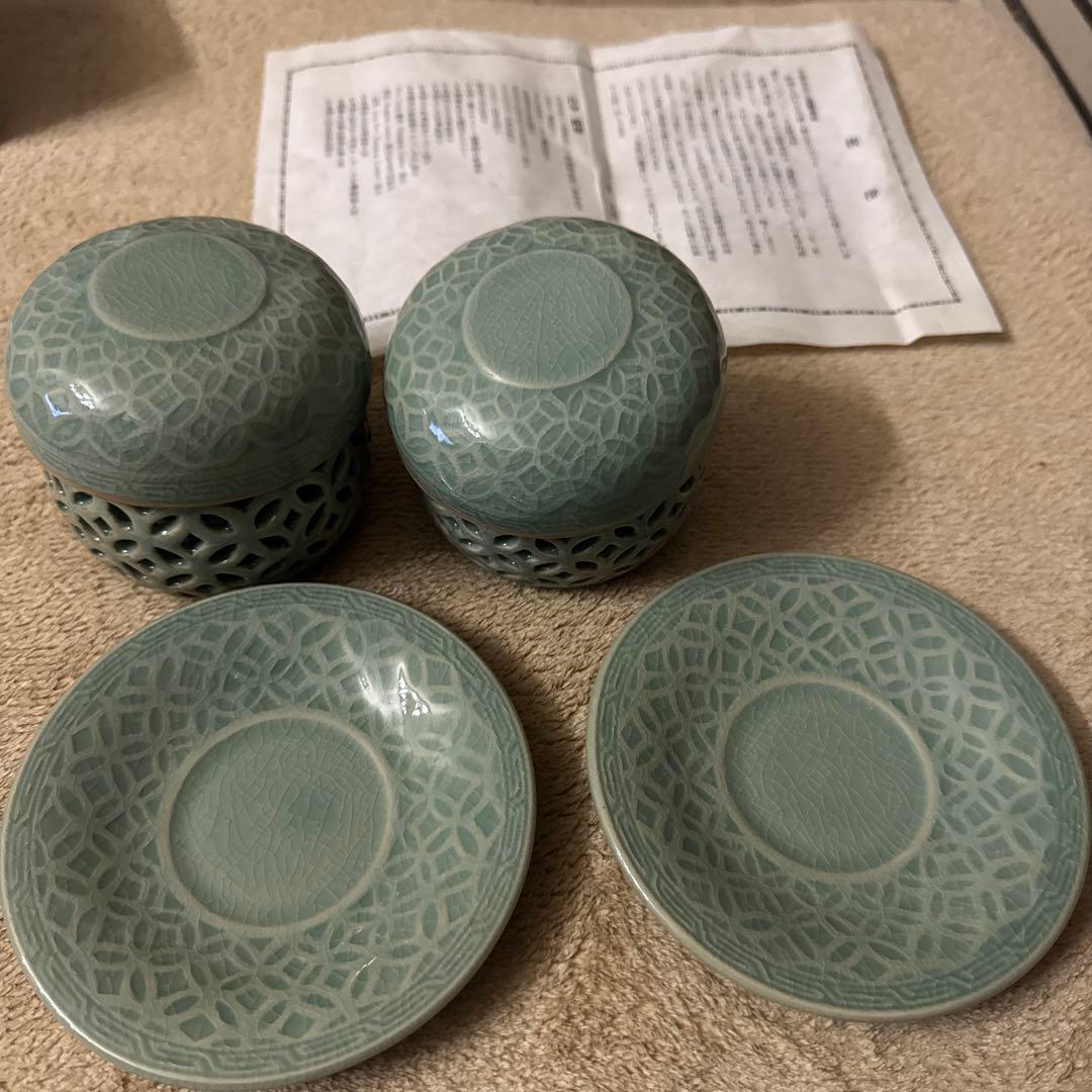 新品】南正植 高麗青磁 古岩窯 高麗青磁壺古岩窯 南