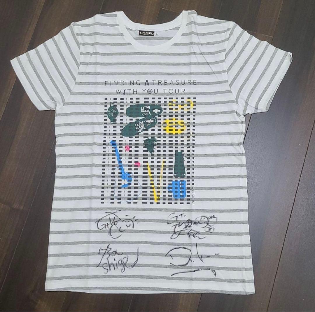 きのこ帝国 Tシャツ Lサイズ サイン入り