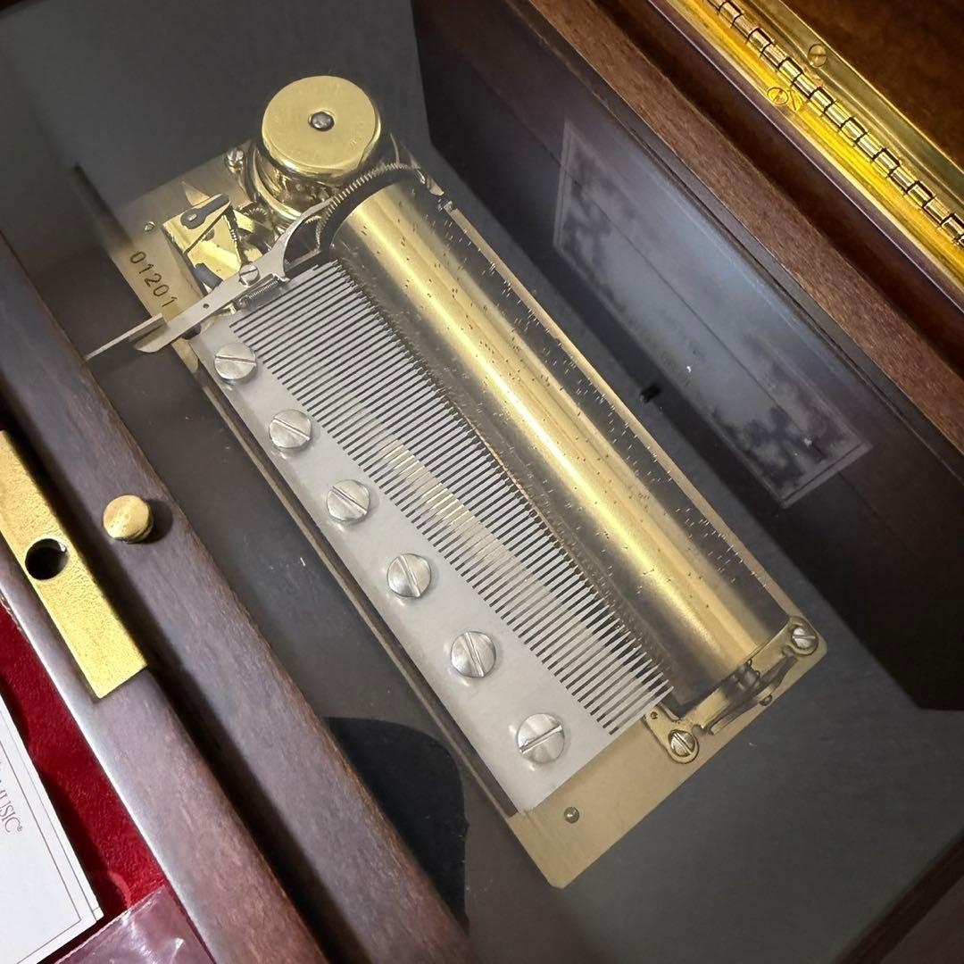 美品 REUGE MUSIC オルゴール 72弁 Canon(3teile)