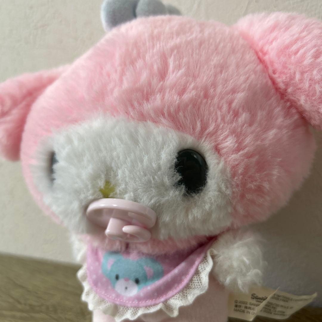 マイメロディ　おせわセット　マイメロ　お世話セット ぬいぐるみのま