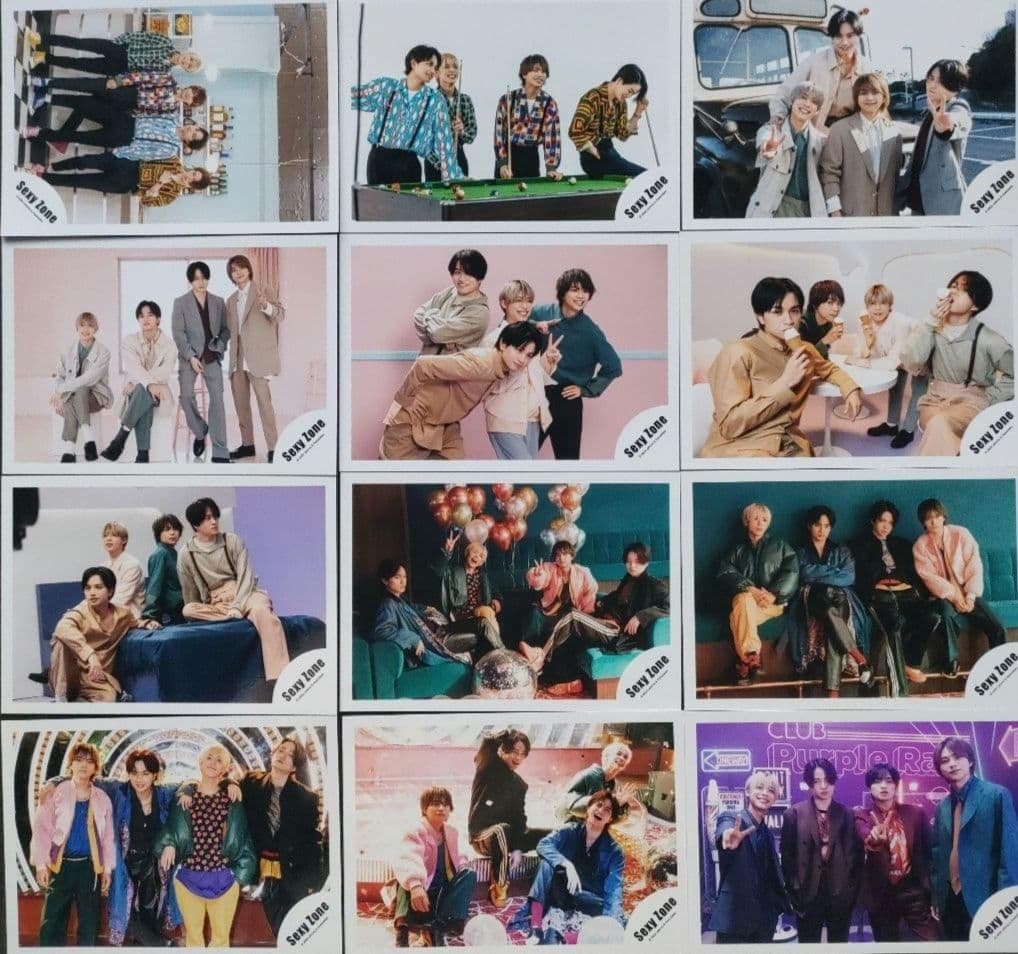 Sexy Zone セクゾ 公式写真 集合 ① デビュー～2024