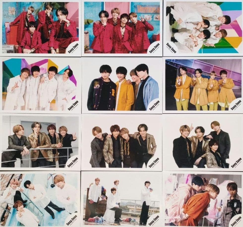 Sexy Zone セクゾ 公式写真 集合 ① デビュー～2024