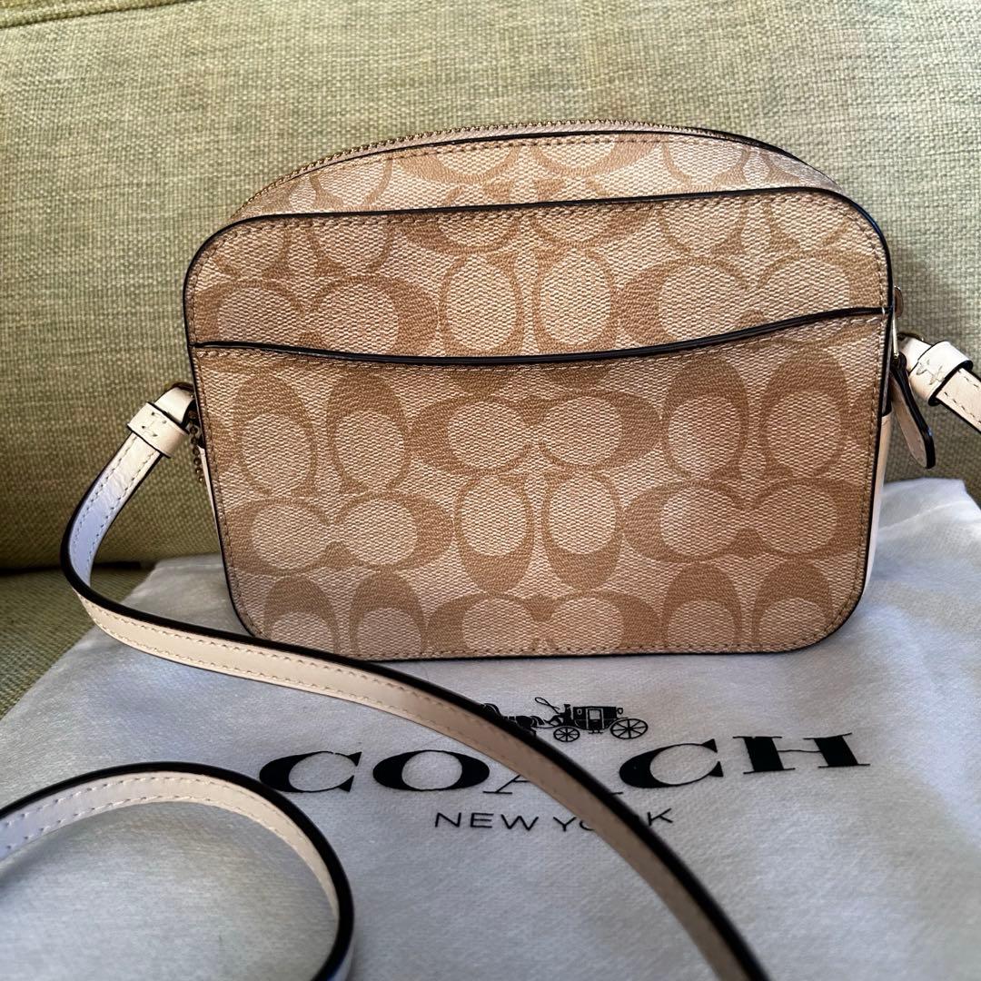 シグネチャー　COACH コーチ　ショルダーバッグ　ミニショルダー　スマホバッグ