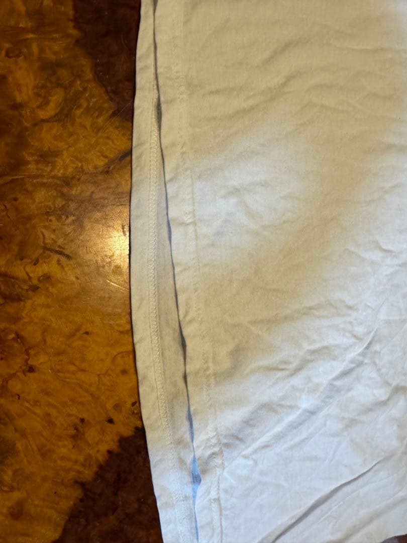 oasis Tシャツ白、黒文字モノトーン、XL2024コピーライト入り