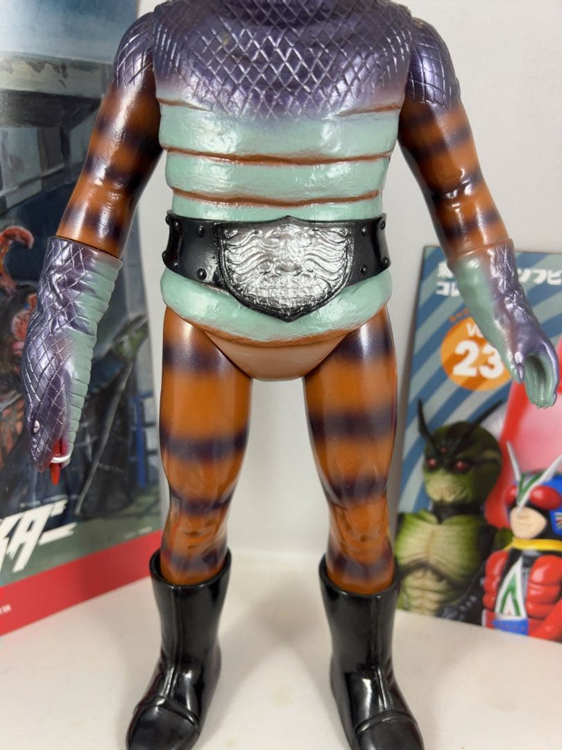 仮面ライダー コブラ男 東映レトロソフビコレクション キングサイズ