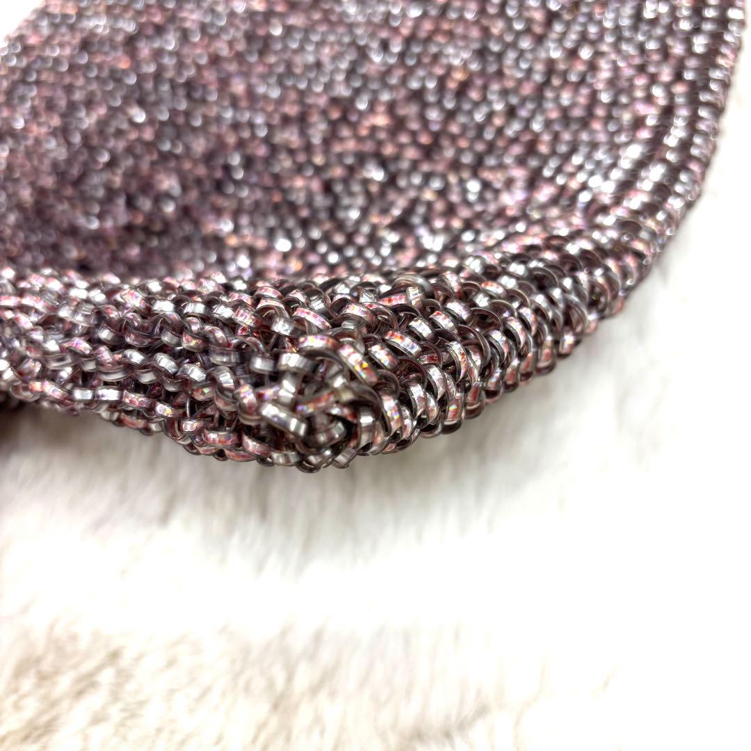 未使用級 アンテプリマ ANTEPRIMA ワイヤーバッグ ピンク スクエア