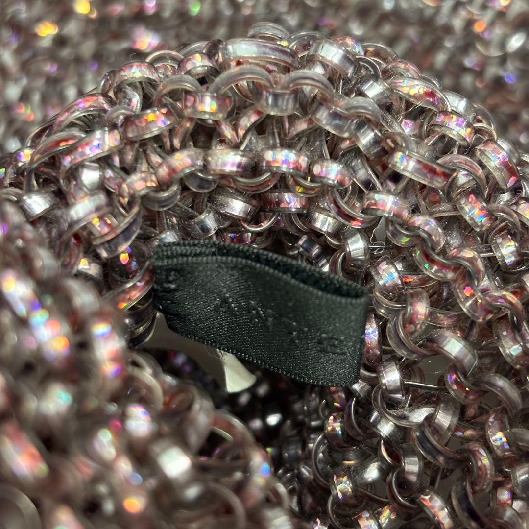 未使用級 アンテプリマ ANTEPRIMA ワイヤーバッグ ピンク スクエア