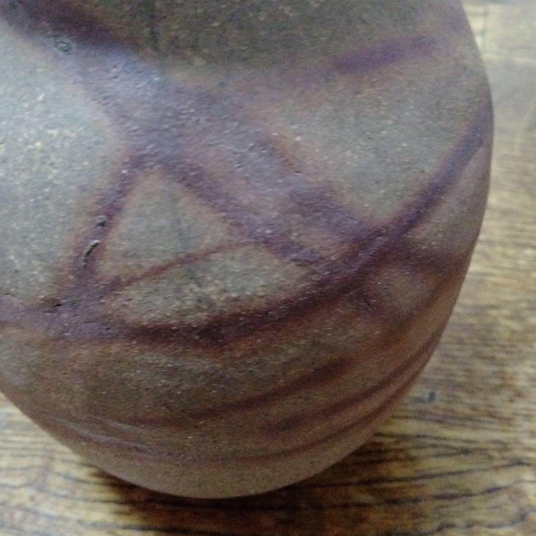 華道具 花器 火だすき 緋襷 陶器 花瓶 榮 銘 - winetouritalia.com