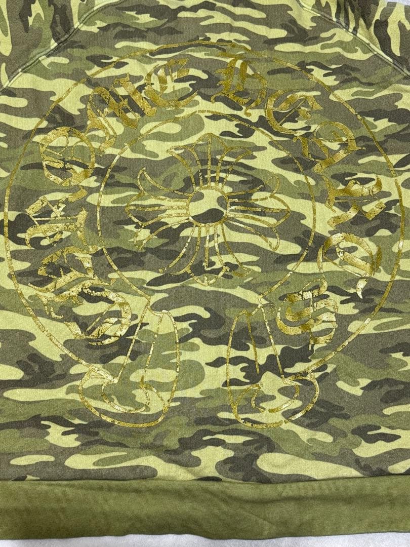 【アキ】CHROME HEARTS 裏地サーマルホースシュープリント迷彩