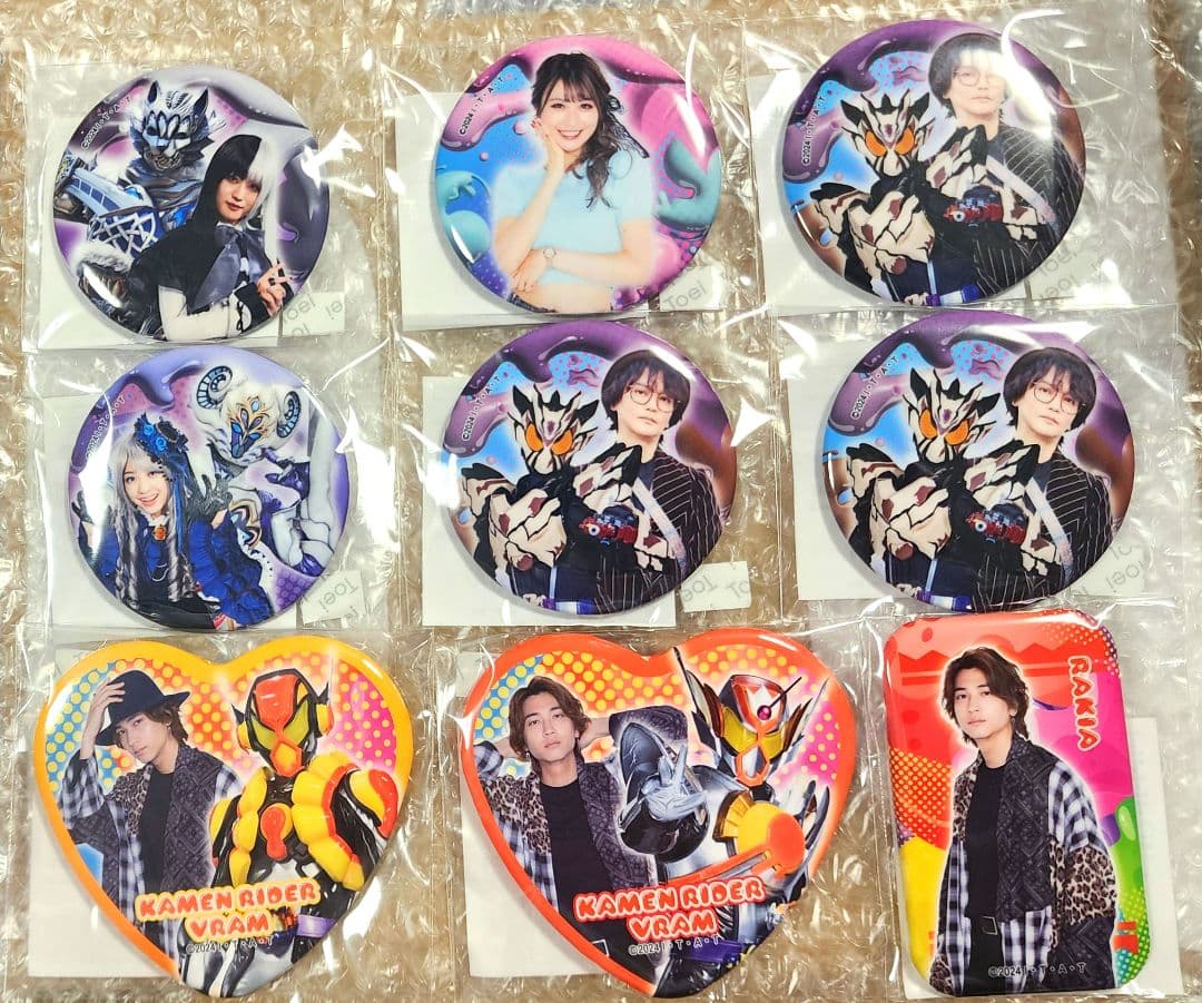 TOSくじ】仮面ライダーガヴ ファイナルステージ開催記念 缶バッジ(全39