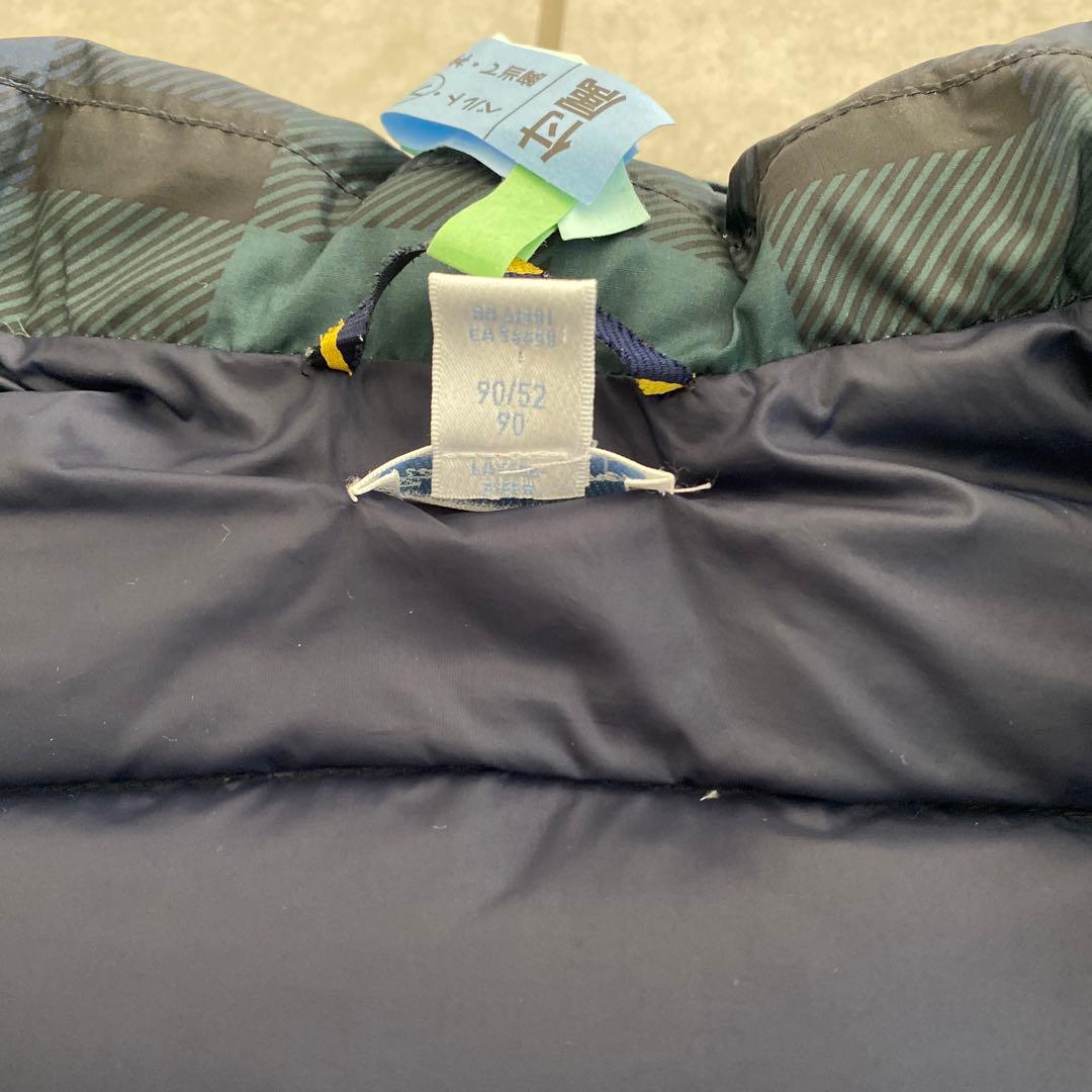 美品✨ポロ　ラルフローレン　キッズ　ダウンコート　チェック