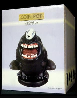稀少　レア　千と千尋の神隠し カオナシ 貯金箱(ポット)　新品