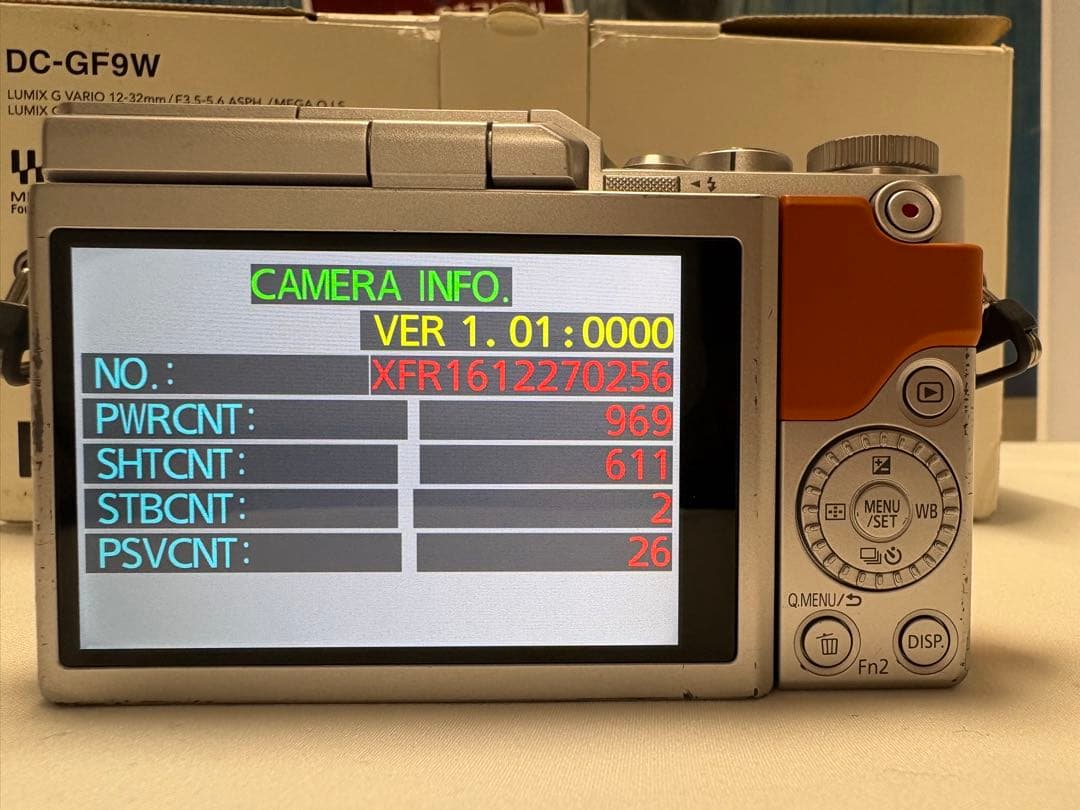 ショット数611回】LUMIX GF9 SNS Wi-Fi チルト ミラーレス