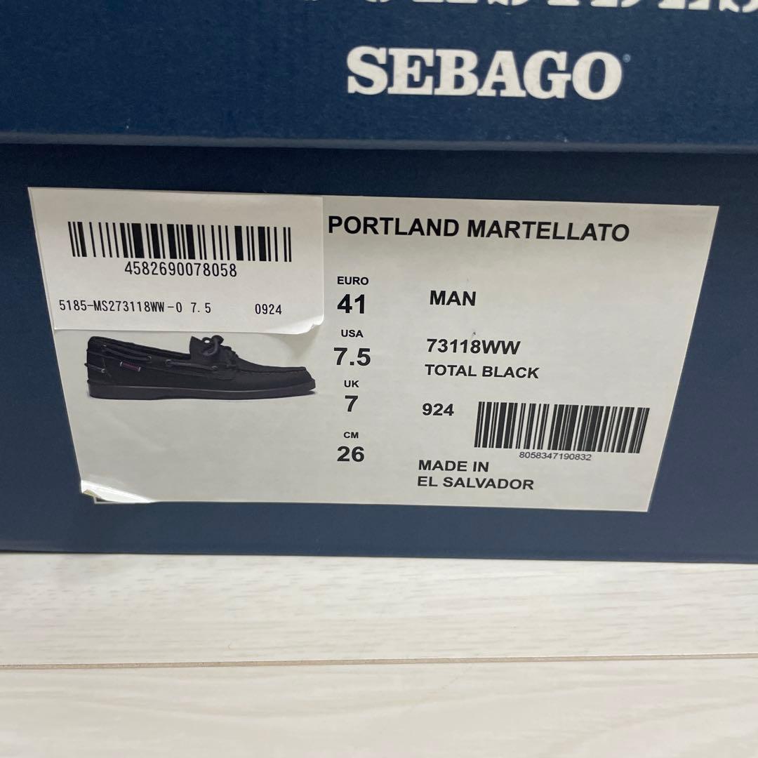 靴 SEBAGO PORTLAND