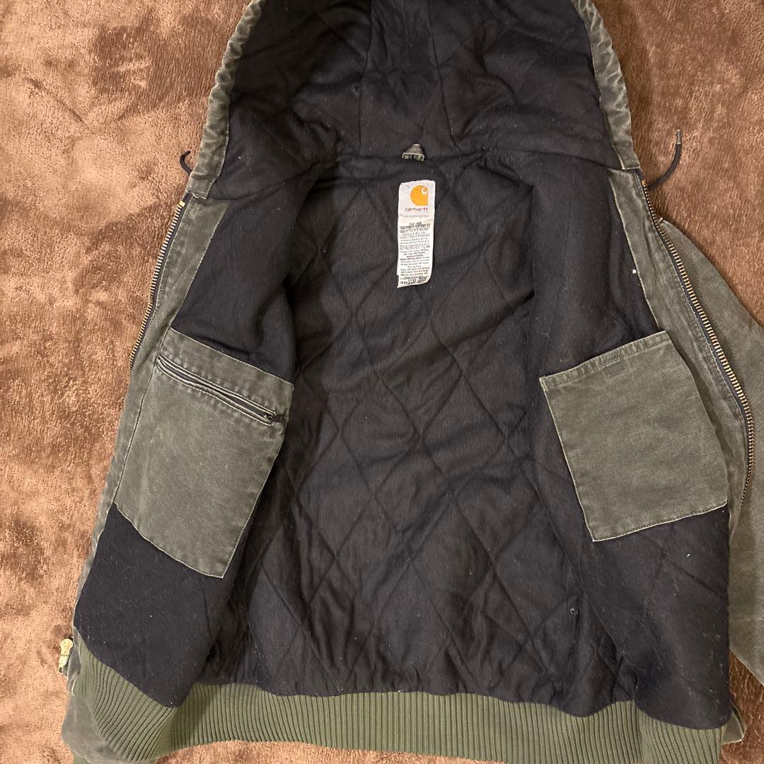美品 Carhartt アクティブジャケット J130 MOS