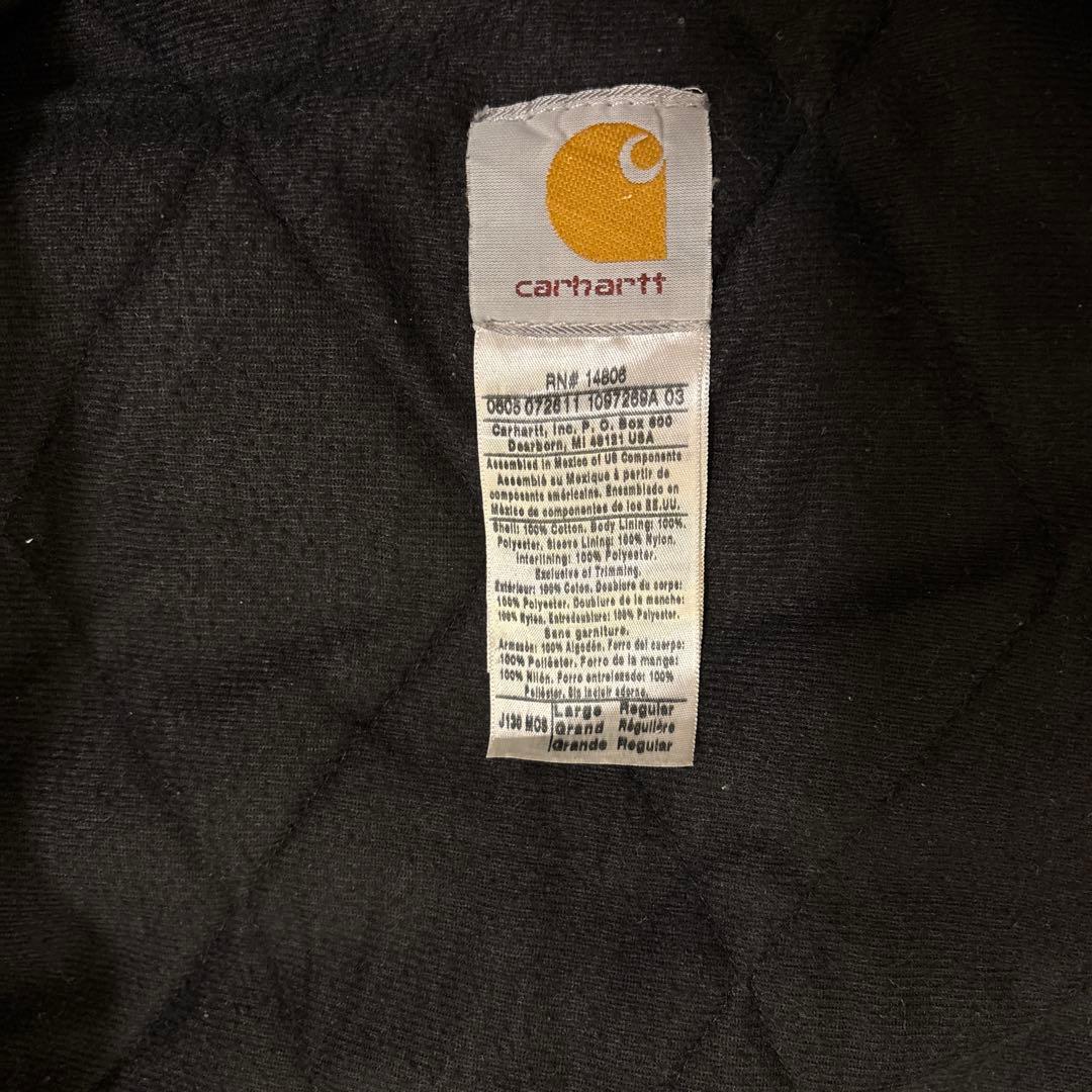 美品 Carhartt アクティブジャケット J130 MOS