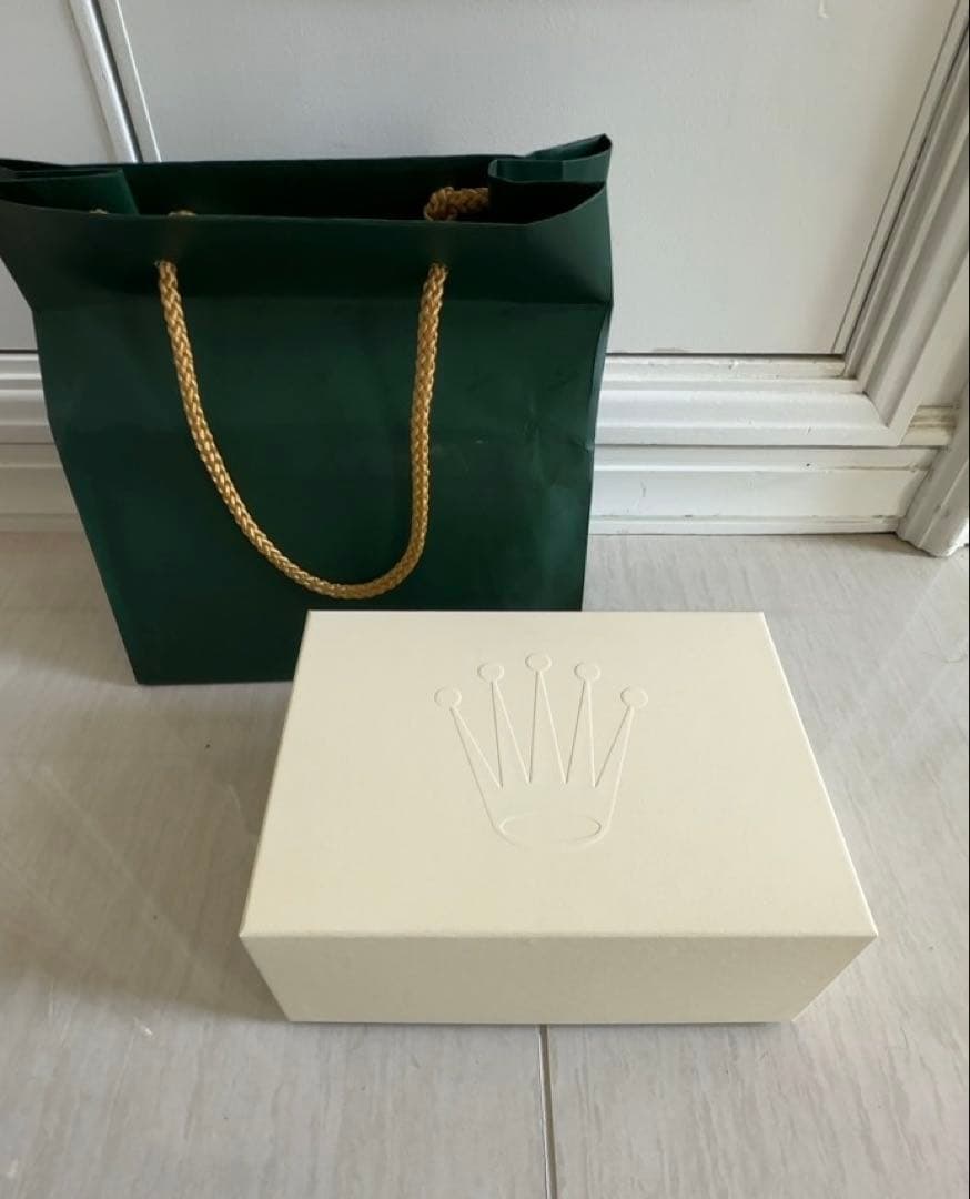 ROLEX ロレックス時計収納ケース 空箱M ショッパー紙袋