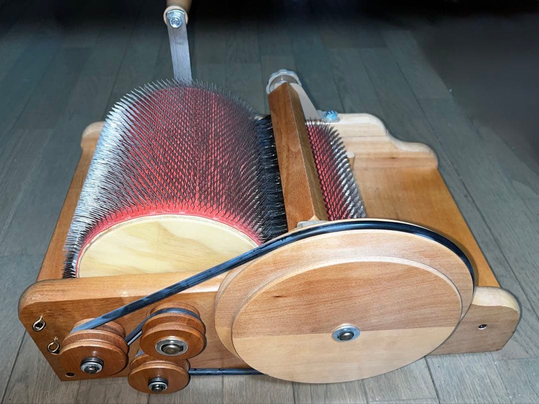 の*ん様 美品　アシュフォードドラムカーダー　72ポイント